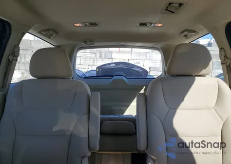 2010 Honda Odyssey Ex z USA, uszkodzony, nr VIN 5FNRL3H48AB081226